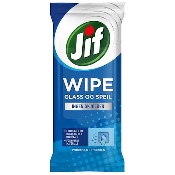 Wipes JIF glass og speil (30)