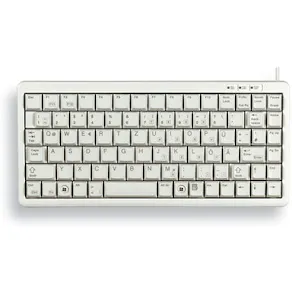 Cherry G84-4100 Compact-Keyboard, White (EU)