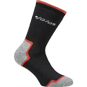 Strumpa merino JALAS 8222 sv/grå 46-47