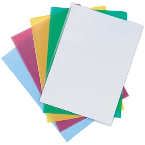 Aktenhülle Q-CONNECT, A4, 100 St., genarbt, sortiert