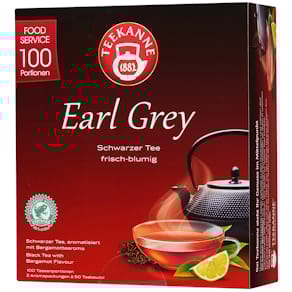 Schwarztee TEEKANNE Earl Grey RFA, 100 x 1,75 g
