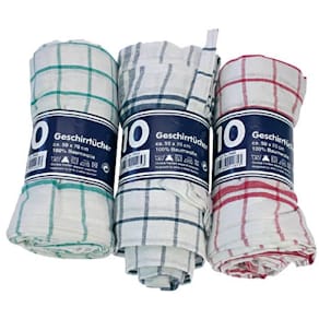 Geschirrtücher CLEAN, 10 St., 50 x 70 cm, sortiert