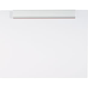 Klemplaat MAUL Pro, A3 liggend, wit, lange klem