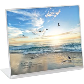 Bilderrahmen GOLDBUCH Floating View, Acryl, 13x18 cm, transparent