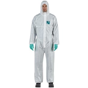 Skyddsoverall ALPHATEC Comfort L vit