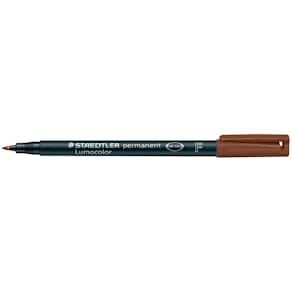 Folienstift STAEDTLER Lumocolor permanent F, braun