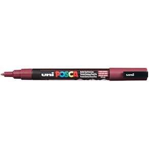 Paintmarker Uni POSCA PC-3M, 1,5 mm, wijnrood