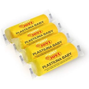 Modellera PLASTILINA Baby 18x38g gul