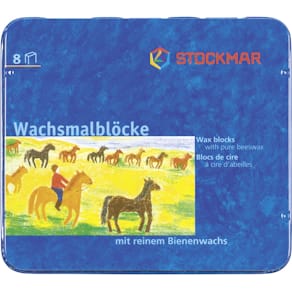 Wachsmalblöcke Stockmar, 8 Stück