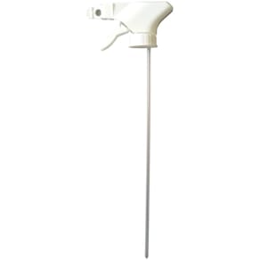 Sprühpistole August Wencke, für 1 Liter Rundflaschen, weiß/trans