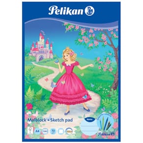 Malblock Pelikan MC4/100, A4, 100 Blatt, 70 g/m²