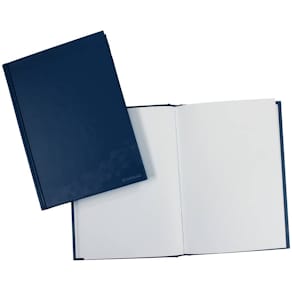 Geschäftsbuch DONAU China-Kladde, blanko, blau, A6, 96 Blatt