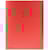 Dossiermap Esselte, rood, pak van 100 stuks