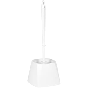 Toiletbørste Vikan med holder, 100% genanvendt, hvid 400 mm