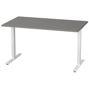 Bord höj/sänk Basic 1400x800 grå/vit