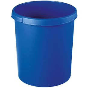 Papierkorb HAN KLASSIK, 30 l, blau, Kunststoff