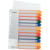 Register Leitz, A4, 1–12, transparent mit farbigen Tabs