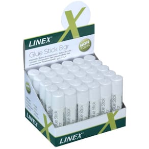 Limstifter Linex 8 g, til papir og karton, 30 stk