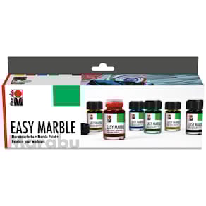 Marmorierfarbe Marabu easy marble Starter Set