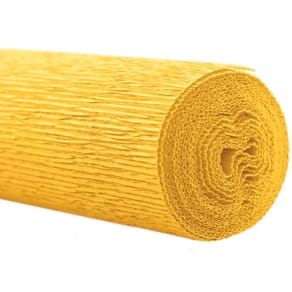 Krepppapier WEROLA Gärtnerkrepp, 50 x 250 cm, gelb