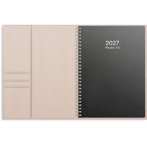 Burde Kalender Weekly A5 2027 beige