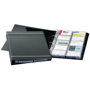 Visitenkartenbuch Durable VISIFIX A4, anthrazit