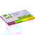 Quick Tabs Q-CONNECT, 20 x 50 mm, 4x50 tabs, geassorteerde kleur