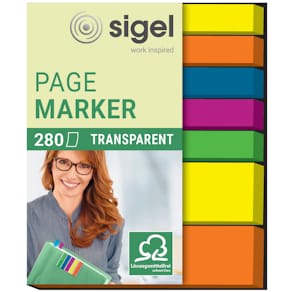 Haftmarker Sigel Film Mix, sortiert