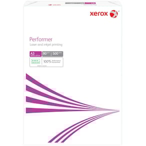 Kopierpapier Xerox Performer, A3, 500 Blatt, 80 g/m², weiß