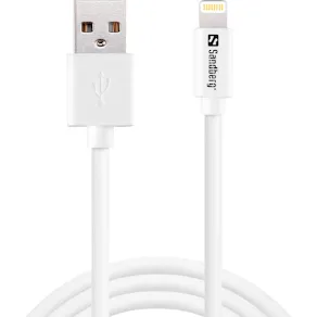 Sandberg USB-A to Lightning SAVER, White (1m)