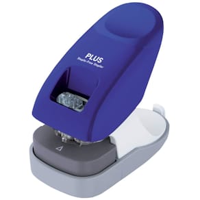 Heftmaschine PLUS JAPAN Klammernlos PLUS 31260, blau