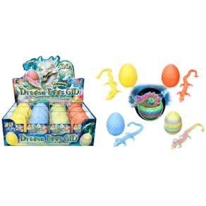 Sammelfigur Dragon Eggs 3D, Drachenei, Glow in the Dark, sortiert