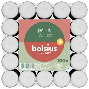 Värmeljus BOLSIUS 4h 100/fp
