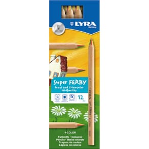 Farbstifte LYRA Super Ferby 4-Color, 12 St.