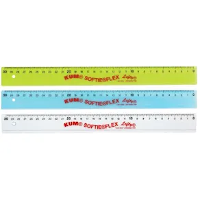 Linjal KUM softie Vänsterhänt 30cm