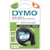 Tape Dymo LetraTAG, 12 mm, plastic, wit