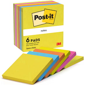 Post-it Notes 76x76 Energetic (6)