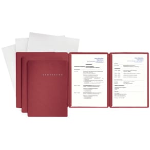 Bewerbungsset PAGNA Basic Special, rot