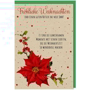 Weihnachtskarte BRAUN+COMPANY