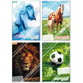 Hausaufgabenheft LERNFREUNDE A5, Farbenfroh sortiert