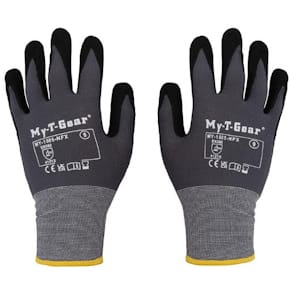 Montagehandske MY-T-GEAR nitril grå 6