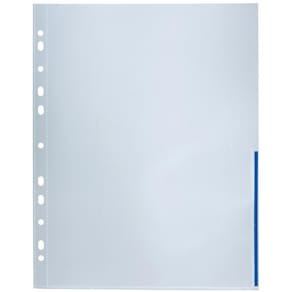 Signalficka BANTEX A4 0,12 blå 100/FP