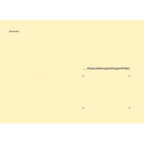 Zustellungsumschlag RNK, B4, gelb, 250 St.