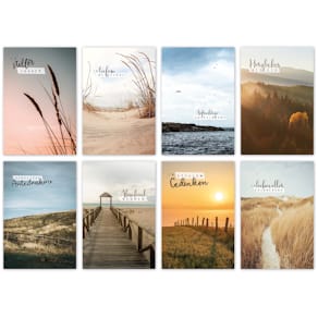 Trauerkarte SKORPION, sortiert