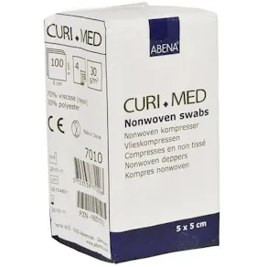 Kompress CURIMED NW 4l 5x5cm 100/fp