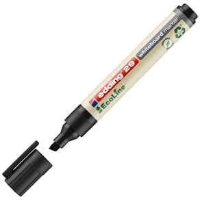Whiteboardpenna EDDING 29 Svart, sned, 10/fp
