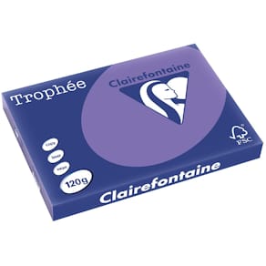 Gekleurd papier Clairefontaine Trophée Intens, A3, 120 g, 250 vel