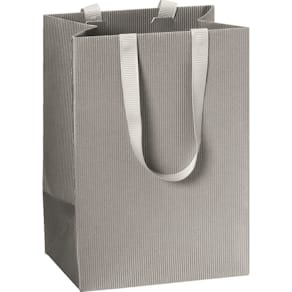 Geschenktragetasche Stewo Uni, silber