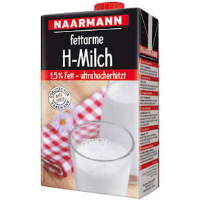H-Milch Naarmann 1,5% Fett, 12x1L