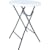 Statafel Brasq BT100, inklapbaar, wit, diameter 80 cm